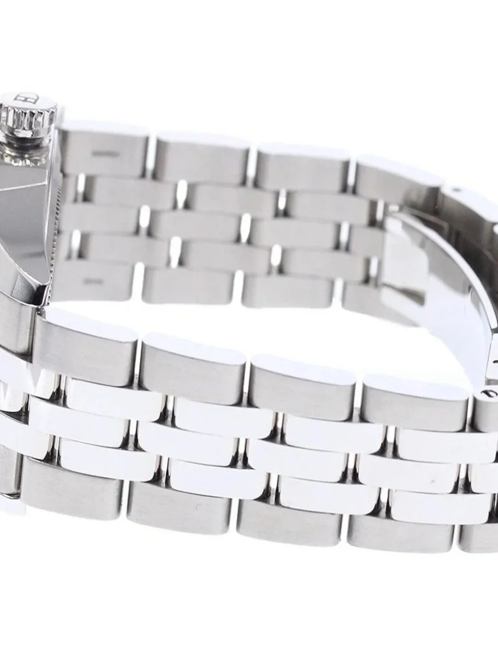 TUDOR Glamour 55000 Date 10P diamond Silver Dial Automatic Men's Watch_971158